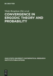 book Convergence in Ergodic Theory and Probability