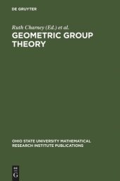 book Geometric Group Theory: Proceedings of a Special Research Quarter at The Ohio State University, Spring 1992