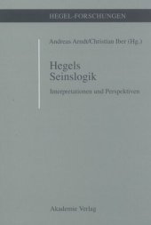 book Hegels Seinslogik: Interpretationen und Perspektiven