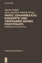 book Papst Johannes XXII: Konzepte und Verfahren seines Pontifikats