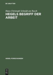 book Hegels Begriff der Arbeit