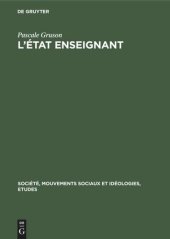 book L’État enseignant