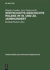 book Wirtschaftsgeschichte Polens im 19. und 20. Jahrhundert