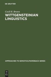 book Wittgensteinian linguistics