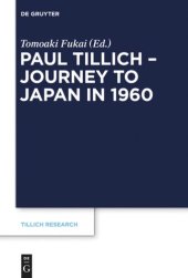 book Paul Tillich - Journey to Japan in 1960