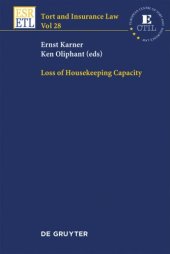 book Loss of Housekeeping Capacity