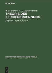 book Theorie der Zeichenerkennung