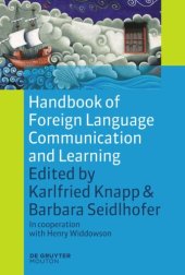 book Handbook of Foreign Language Communication and Learning