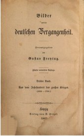 book Aus dem Jahrhundert des Großen Krieges (1600-1700)