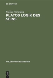 book Platos Logik des Seins