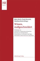 book Wissen, maßgeschneidert: Experten und Expertenkulturen im Europa der Vormoderne