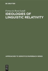 book Ideologies of Linguistic Relativity