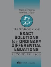 book Handbook of Exact Solutions for Ordinary Differential Equations