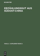 book Erzählungsgut aus Südost-China