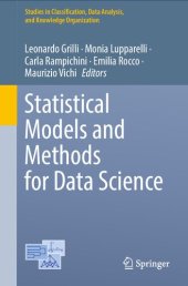 book Statistical Models and Methods for Data Science (Studies in Classification, Data Analysis, and Knowledge Organization)