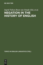 book Negation in the History of English