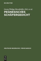 book Pegnesisches Schäfergedicht: 1644 - 1645