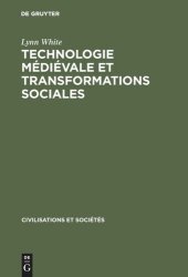 book Technologie médiévale et transformations sociales