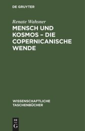 book Mensch und Kosmos – die copernicanische Wende