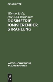 book Dosimetrie ionisierender Strahlung