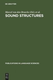 book Sound Structures: Studies for Antonie Cohen