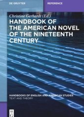 book Handbook of the American Novel of the Nineteenth Century