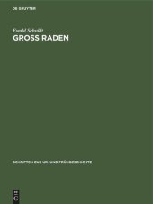 book Groß Raden: Ein slawischer Tempelort des 9./10. Jahrhunderts in Mecklenburg