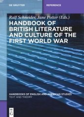 book Handbook of British Literature and Culture of the First World War