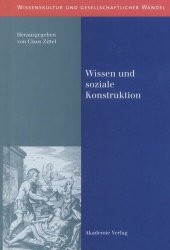 book BAND 3 Wissen und soziale Konstruktion