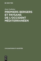 book Premiers bergers et paysans de l'occident méditerranéen