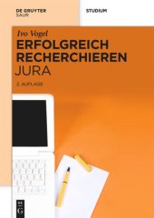 book Erfolgreich recherchieren Jura