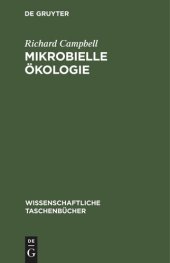 book Mikrobielle Ökologie