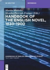 book Handbook of the English Novel, 1830–1900