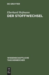 book Der Stoffwechsel