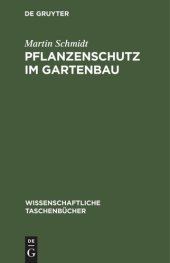 book Pflanzenschutz im Gartenbau