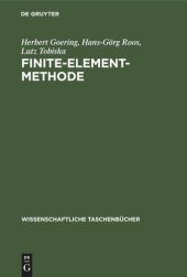 book Finite-Element-Methode: Eine Einführung