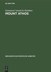 book Mount Athos: The Garden of the Panaghia