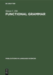 book Functional Grammar