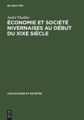 book Économie et société nivernaises au début du XIXe siècle