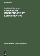 book Studies in Compensatory Lengthening