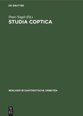 book Studia Coptica