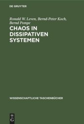 book Chaos in dissipativen Systemen