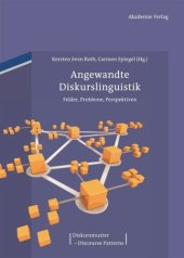 book Angewandte Diskurslinguistik: Felder, Probleme, Perspektiven