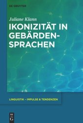 book Ikonizität in Gebärdensprachen