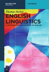 book English Linguistics: A Coursebook for Students of English