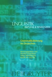 book Grammatikalisierung im Deutschen