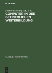 book Computer in der betrieblichen Weiterbildung