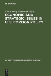 book Economic and Strategic Issues in U. S. Foreign Policy