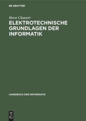 book Elektrotechnische Grundlagen der Informatik