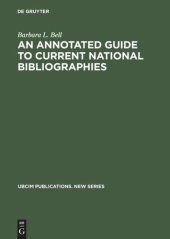 book An Annotated Guide to Current National Bibliographies
